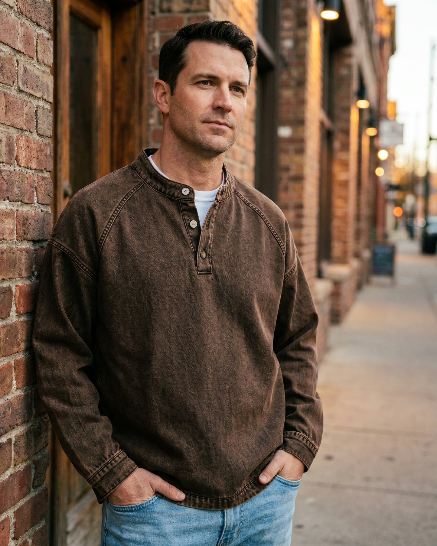 Raffaele Henley Sweatshirt
