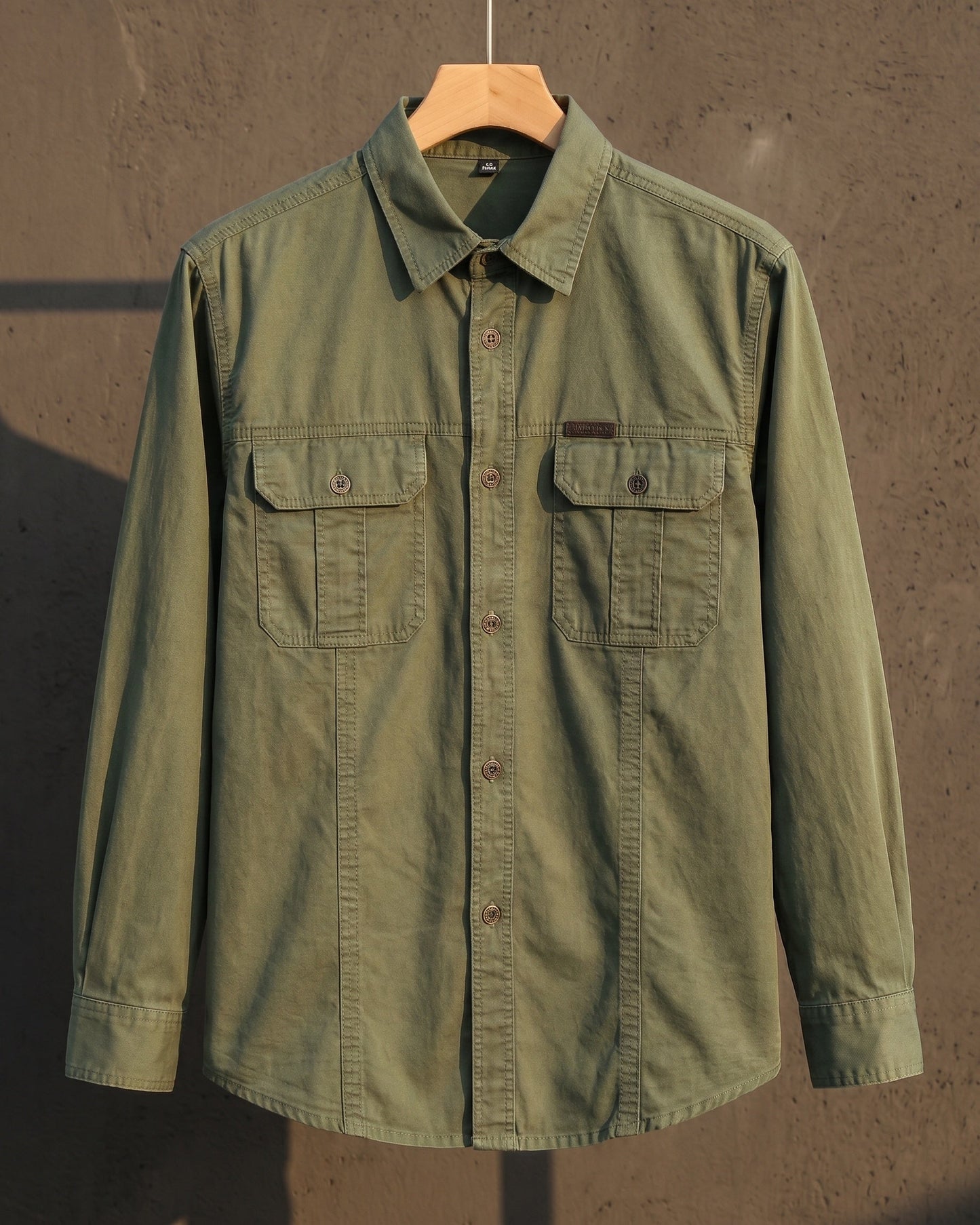 Mauro Cotton Utility Shirt